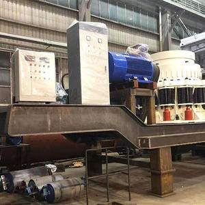 Ligne de production de concasseurs à cône mobiles pour le recyclage des déchets miniers avec moteur AC, haute productivité 200t/h - Product Image 3