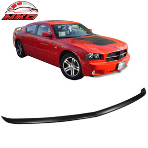 Compatible con Dodge Charger 06-10, alerón delantero estilo OE, divisor de parachoques sin pintar, PU de alta calidad, accesorio exterior. - Product Image 1
