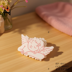 Fermagli per capelli a forma di artiglio d'angelo, 600 pezzi in scatola, design Love Angel - Product Image 3