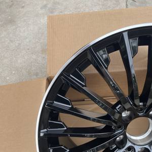 Cerchi in Lega Concavi 5x112 da 18 Pollici per Auto Flow Forming Nero con Bordo Lavorato per Mercedes Classe C/Classe E <span class=keywords><strong>W211</strong></span> W204 - Product Image 2