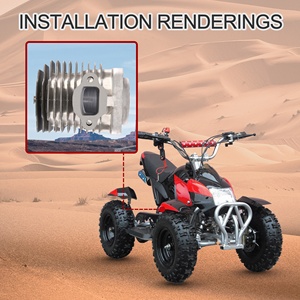 GOOFIT 40mm 40-6 צילינדר בוכנה עצרת ערכת החלפה עבור 47cc 2 שבץ מנוע מיני Quad טרקטורונים כיס אופני עפר - Product Image 6