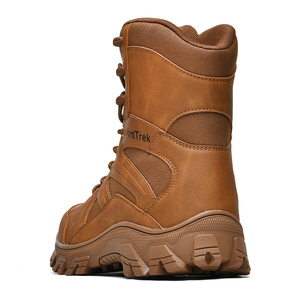 Bottes tactiques montantes en tissu Oxford imperméable, à lacets, légères, antidérapantes, respirantes et résistantes aux taches, directement de l'usine - Product Image 3
