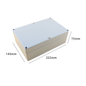 压铸铝外壳工程箱防水IP65金属接线盒通用电气工程外壳箱 - Product Image 2