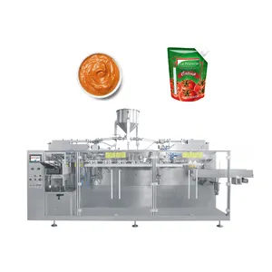 Chất lỏng tự động giặt chất tẩy rửa năng lượng đồ uống gia vị Snack thực phẩm Máy chiết rót cho sữa doypack máy đóng gói