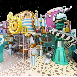 Structures de jeux personnalisées pour parcs d'attractions, aire de jeux intérieure commerciale, toboggans en forme de beignets, château gonflable pour enfants, thème CE ASTM certifié - Product Image 2