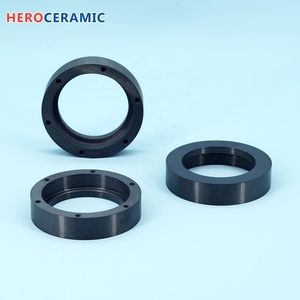Anneau en céramique de nitrure de silicium haute température, résistant à l'usure, anneau d'étanchéité en céramique technique de précision, fabrication sur mesure - Product Image 2