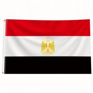 Wholesale Good Quality 3x5ft 90x150cm 100% Polyester Eco-Friendly Quick-Dry Anti-Wrinkle Outdoor Use Egypt <b>Flags</b> - Product Image 2