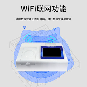 Ruyi Pesticide Residue Detector 10 Channel 7 Inch Touchscreen For Fruits Foods Tea Vegetables Rapid Testing Instrument - Product Image 2