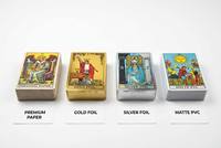 Servicios de Impresión de Cartas de Tarot Personalizadas, Papel de Núcleo Negro de 350 g/m², Mazo Visionario - Fabricante de Cartas de Juego OEM
