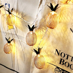 Đèn Dây Hình Quả Dứa Đèn Dây Thần Tiên Hoạt Động Bằng Pin Trang Trí <span class=keywords><strong>Tiki</strong></span> Nhiệt Đới Hawaii Cho Sân Tiệc Đám Cưới - Product Image 3
