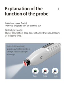 Nouvel <span class=keywords><strong>appareil</strong></span> de mésothérapie haute pression sans aiguille, non invasif, mésothérapie à l'eau, anti-âge, blanchissant, hydratant, pistolet de mésothérapie - Product Image 5