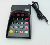 Lecteur de cartes RFID 13,56 MHz en matériau ABS, émulateur de clavier USB ISO 14443A pour Linux/Windows