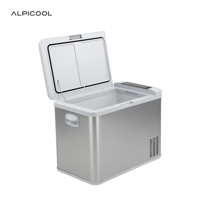 Alpicool MK50 12V Dual Use Cooler Single Zone Electric Compressor Fridge with USB Freezer Portable Camping Car Refrigerator