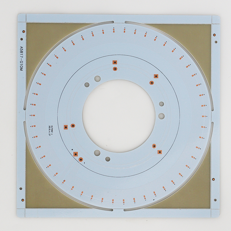 Customized Aluminum FR-4PCB Board, LED Ceiling Light PCB Manufacturer