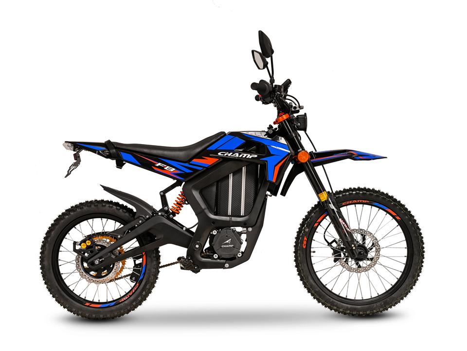 Powerful Electric Off Road Motorcycle 4000W High Speed Long Range Dirt ...