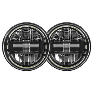 Faro <span class=keywords><strong>LED</strong></span> de aleación de aluminio de 7 ''para Jeep para Wrangler Jk 2007-2017 J370 - Product Image 1