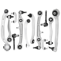 Pièces détachées automobiles, kit complet de bras de suspension 12 pièces pour Audi A6L C6 S6, vente directe d'usine, 4F0407000 4F0407506 4F0407509