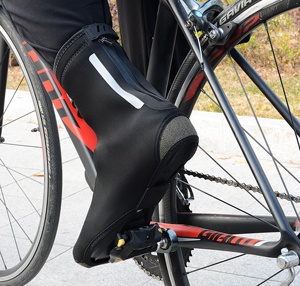 Copriscarpe da <span class=keywords><strong>Ciclismo</strong></span> Invernali di Alta Qualità, Impermeabili e Antivento, Copriscarpe Completi per Bicicletta - Product Image 4