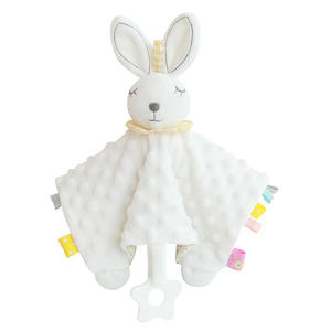 Toalla de Apego para Bebés Recién Nacidos, Juguete de Peluche de Cristal, Muñeco Suave Multifuncional para Acompañar al Bebé - Product Image 6