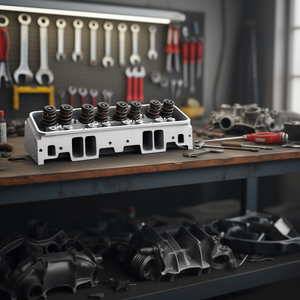 Kit de remplacement de culasse de moteur Chevrolet Small Block en aluminium SBC 327 350 383 pour Corvette Z06 - Product Image 2