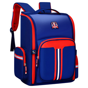Nouveau <span class=keywords><strong>cartable</strong></span> élémentaire de style britannique sac à dos pour enfants de 1-6e année sac de voyage de loisirs peut être imprimé avec logo - Product Image 1