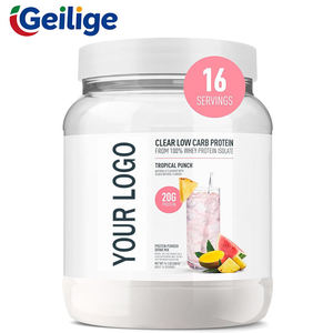 Aislado de Proteína de Suero de Leche Transparente OEM <span class=keywords><strong>en</strong></span> Polvo |   Bebida de Proteína Baja <span class=keywords><strong>en</strong></span> <span class=keywords><strong>Carbohidratos</strong></span>, 20g de Proteína, Sin Azúcar Añadido, Apta para <span class=keywords><strong>Dieta</strong></span> <span class=keywords><strong>Keto</strong></span>, 16 Porciones - Product Image 2
