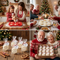 Moule à gâteau en silicone SILIKOLOVE Factory, forme flocons de neige de Noël, 9 cavités, LFGB Platinum, sans BPA, facile à démouler, pour mousse