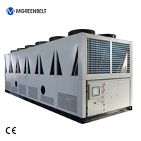 Refroidisseur d'eau à air haute efficacité 50-200 CV avec moteur et pompe pour systèmes de refroidissement des lignes de production de boissons