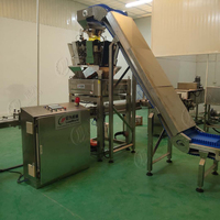 Remplisseur de tarière de poudre sèche à vis d'alimentation entièrement automatique pesant la machine de remplissage de bouteilles de poudre