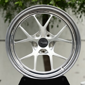 Cerchi Forgiati BLC Custom Deep Concave Spazzolati Lucidati 5x120 5x112 5x114.3 da <span class=keywords><strong>18</strong></span>-22 Pollici per Benz AMG GT63 - Product Image 3