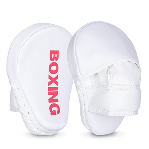 GINGPAI FACTORY Mitaines de Frappe Courbées en Cuir à Cinq Doigts Cibles de Main pour Entraînement de Sanda <span class=keywords><strong>Boxe</strong></span> Muay <span class=keywords><strong>Thai</strong></span> Taekwondo Protège-Tête - Product Image 3