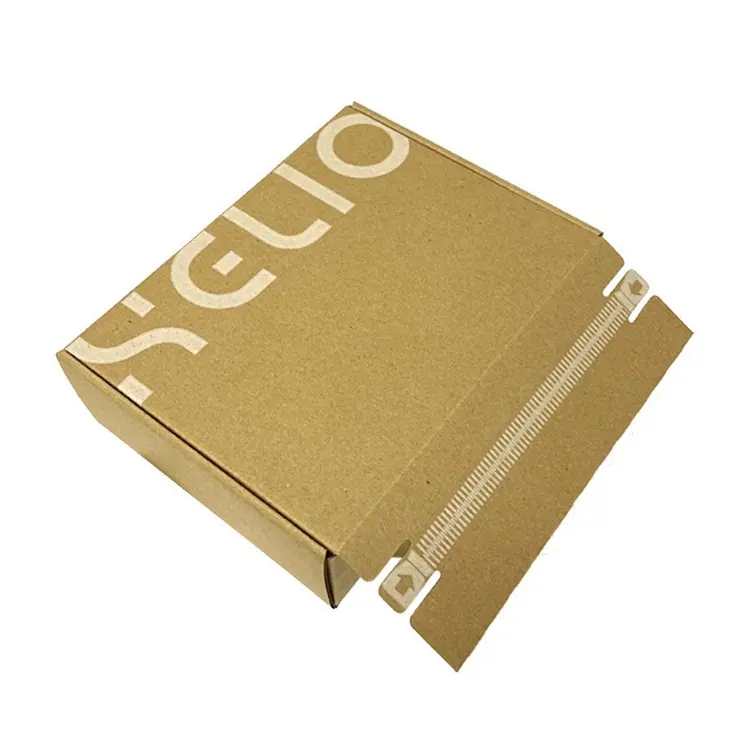 40x30x10cm Flat Rigid Box Silk Print White Logo Packaging Big Airplane Shipping Box With Sealing Tape And Pull Strip Recyclable