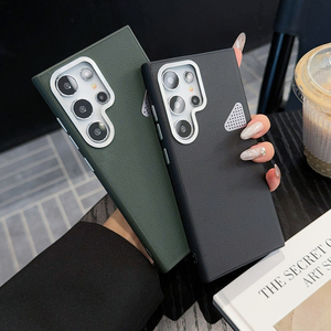 Custodia per telefono in pelle opaca di lusso per Samsung S24 S25 Ultra setosa custodia per telefono cellulare per Samsung S24 S23 Plus - Product Image 5