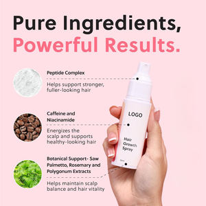 Spray Accélérateur de Croissance Capillaire pour Cuir Chevelu Sensible : Renforce <span class=keywords><strong>les</strong></span> Follicules, Ajoute du Volume et Favorise la Repousse Naturelle des Cheveux - Product Image 4