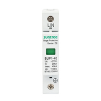 4 pôles 420V AC parasurtenseur SPD pour le système de distribution d'énergie parasurtenseur