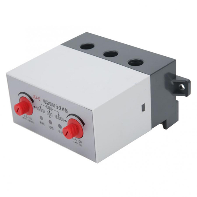 JD-5 JD-5B Motor Comprehensive Protector 2-100A Motor Phase Loss Overload Protector