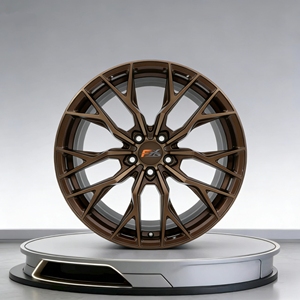 Rines de Aleación de Aluminio Forjado Personalizados de 17, 18, 19, 20, 22, 24 y 26 Pulgadas, 5*114.3, 5*120, 5*112, 5*108, Color Bronce, para Mercedes AMG, BMW - Product Image 2