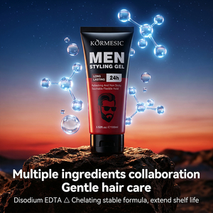 KORMESIC Marque Privée 100ml Gel Coiffant Rafraîchissant pour Hommes, Fixation Forte Longue Durée 24 Heures, Produits Coiffants Modelants - Product Image 5