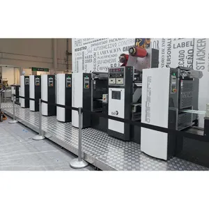 WJPS660-máquina de impresión de etiquetas, con amortiguación de Alcohol, rotativa intermitente