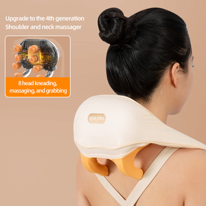 Massageador điện cổ rung massager tin nhắn cơ bắp trở lại máy massage vai cổ massager của cổ nhào - Product Image 2