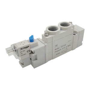 HANUMAN Low Power Xingyu XY7120A 5/2 Way Single G1/4 1/8 Port 8Hz 12V 24VDC 10mm Válvulas de solenoide de aire neumáticas operadas por piloto - Product Image 1