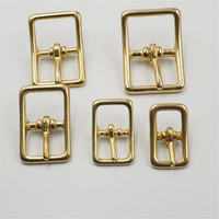 20mm 25mm 32mm 38mm diverses taille de matériel de sac à main et collier pour animaux de compagnie accessoires de haute qualité en laiton massif boucle ardillon pour les ceintures