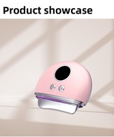 Masseur facial en gros à 9 modes : batterie 500 mAh, matériau ABS + alliage de zinc, charge 100-240 V, protection 9 min