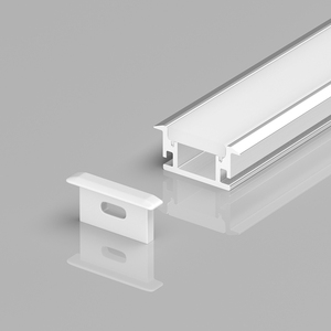 Profilé en aluminium pour éclairage LED encastré au sol de haute qualité 27,4*11 mm, extrusion de profilé en aluminium, canal pour profilé LED, lumière en aluminium - Product Image 2