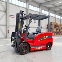 Chariot élévateur électrique en promotion, 2 tonnes, 2,5 tonnes, hauteur de levage 3 m, batterie plomb-acide, garantie 2 ans, usage professionnel pour entrepôt industriel