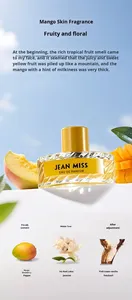 <span class=keywords><strong>JEAN</strong></span> MISS Eau de Parfum Neutre Haut de Gamme Parfum Fruité Épicé Écologique Vaporisateur Longue Durée Unisexe Marque Originale - Product Image 6