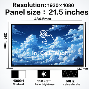 หน้าจอแล็ปท็อปโค้งรุ่นใหม่ LM215WF9-SSA1 ความละเอียด 1920(RGB)*1080 FHD 30 พิน จอ LCD สำหรับ AIO 510-22ASR S4150 510-22ISH - Product Image 1