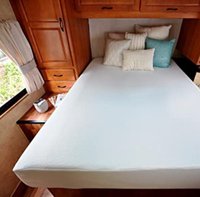 Protecteur de matelas imperméable en mousse à mémoire de forme rebondie Leland Koala, pour lits jumeaux, simples, king et doubles, pour un sommeil de qualité