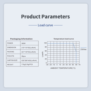 Dẫn lái xe 600W 100-240V AC đến 24V DC dẫn biến áp 25A thấp Volt dẫn cung cấp điện Adapter cho dải đèn LED Đèn - Product Image 2