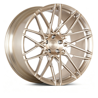 Rines de Aleación Forjados Personalizados SL 19 20 21 22 23 24 26 Pulgadas 6x139.7 6x135 en Oro, Negro Pulido para Cadillac Escalade Ford F-150